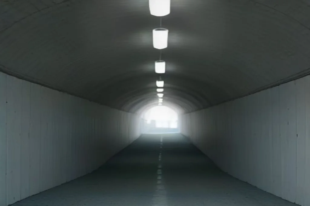 Stadium players tunnel