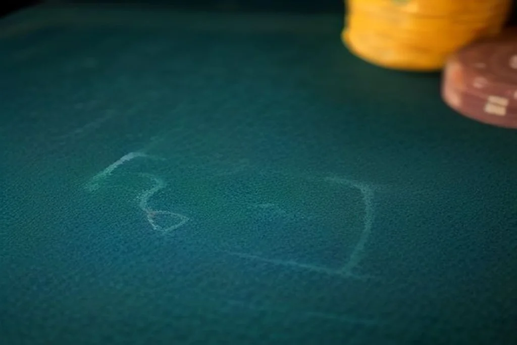 Teal casino chips