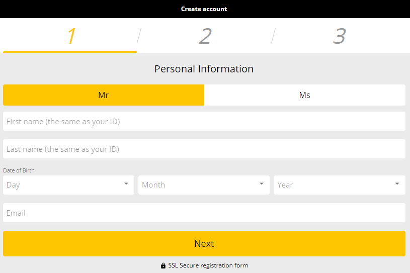 10Cric Registration