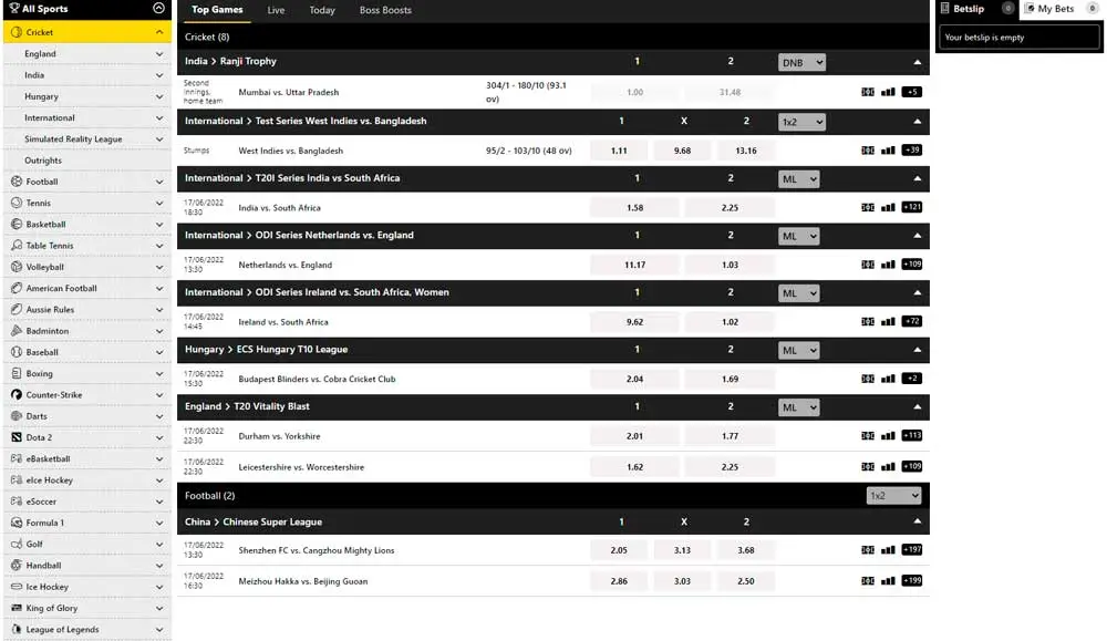 10Cric Sports Betting