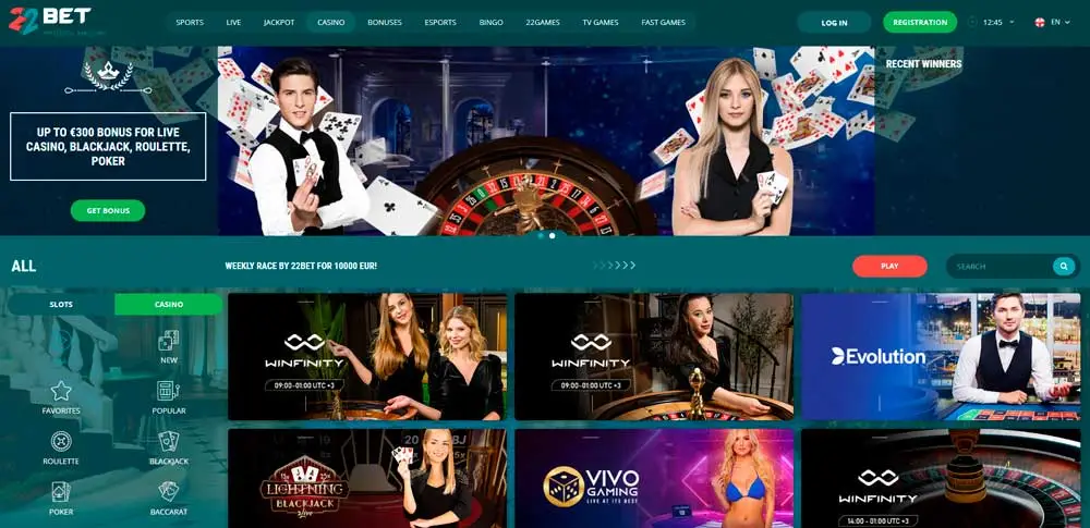 22Bet Casino