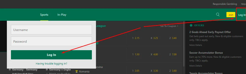 Bet365 Login